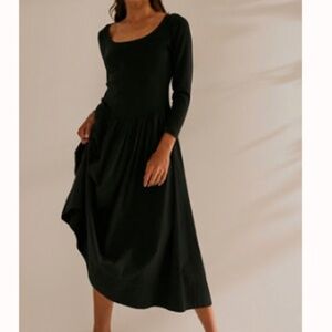 Free People Aelia Drop-Waist Midi